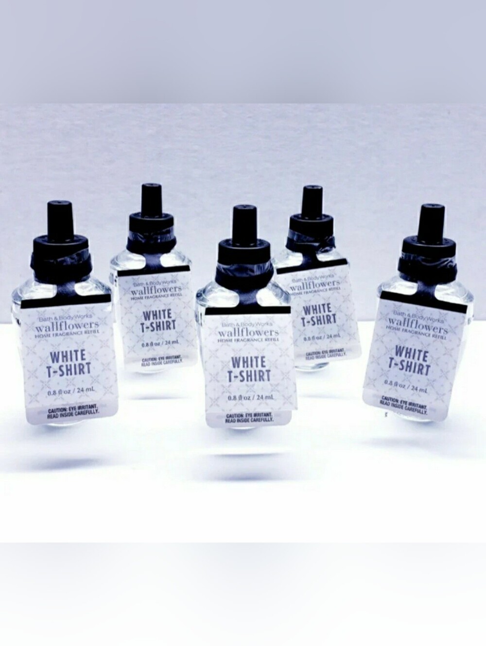Bath & Body Works WHITE T-SHIRT Wallflowers Home Fragrance Refill (5 Pcs)